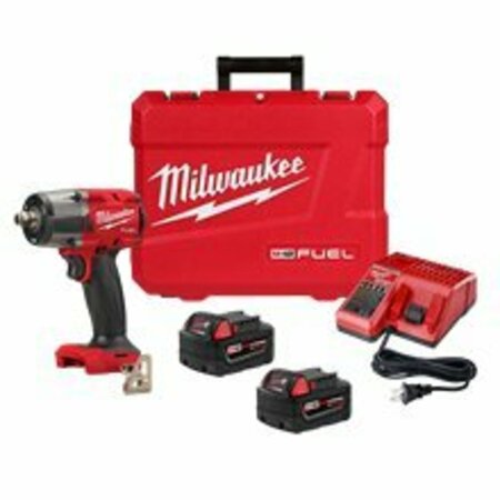 MILWAUKEE TOOL M18 Fuel 18V Cordless 1/2 in. Drive Impact Wrench Kit ML2962-22